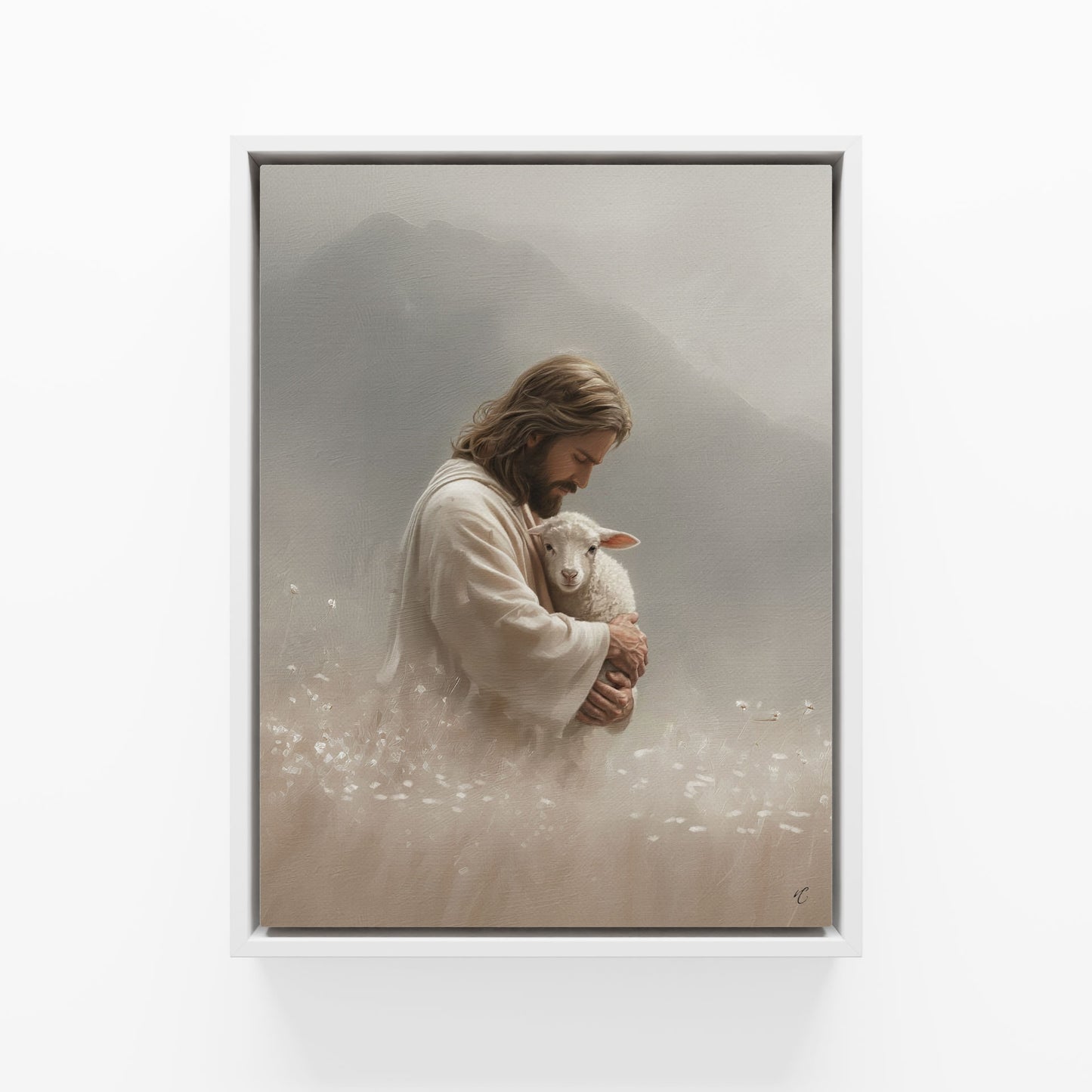 Return to the Fold : Framed Canvas