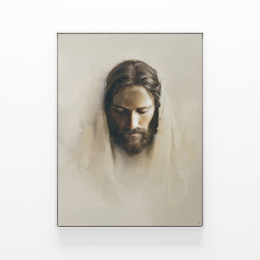 The Reverence of Christ : Framed Canvas